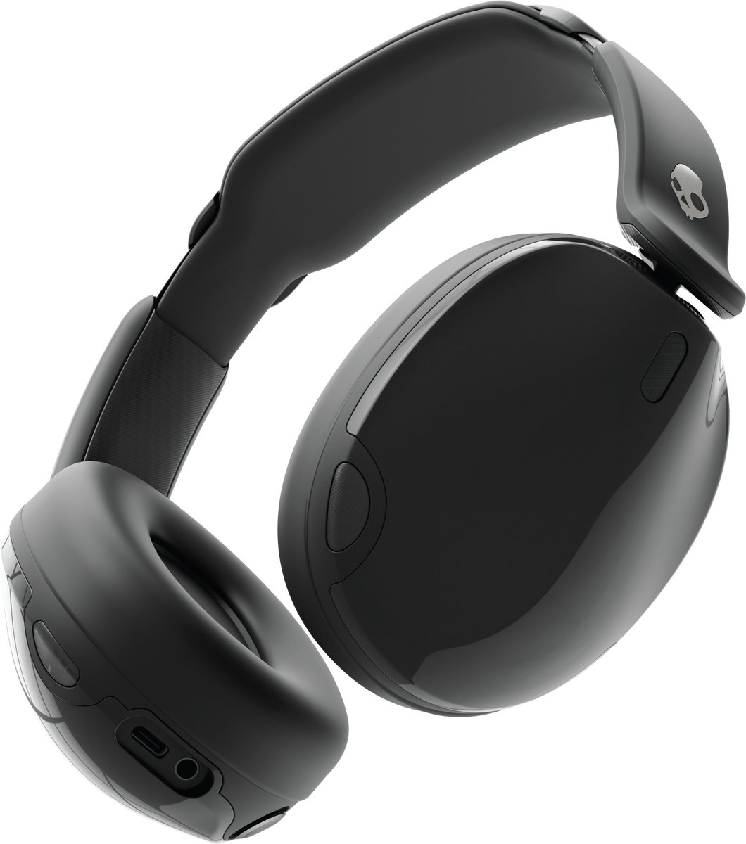 Skullcandy HESH 540 Casque supra-auriculaire Bluetooth Virtual Surround noir Noise Cancelling micro-casque téléphone portable