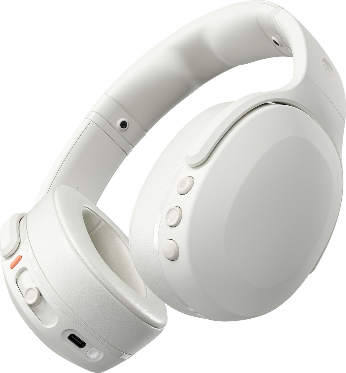 Skullcandy Crusher Evo Wireless Over-Ear Casque audio Open Ear sans fil blanc fonction vibreur