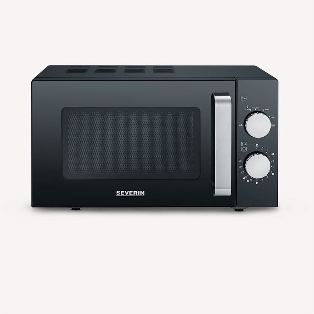 Severin MW 7761 Micro-ondes noir, acier inoxydable 800 W