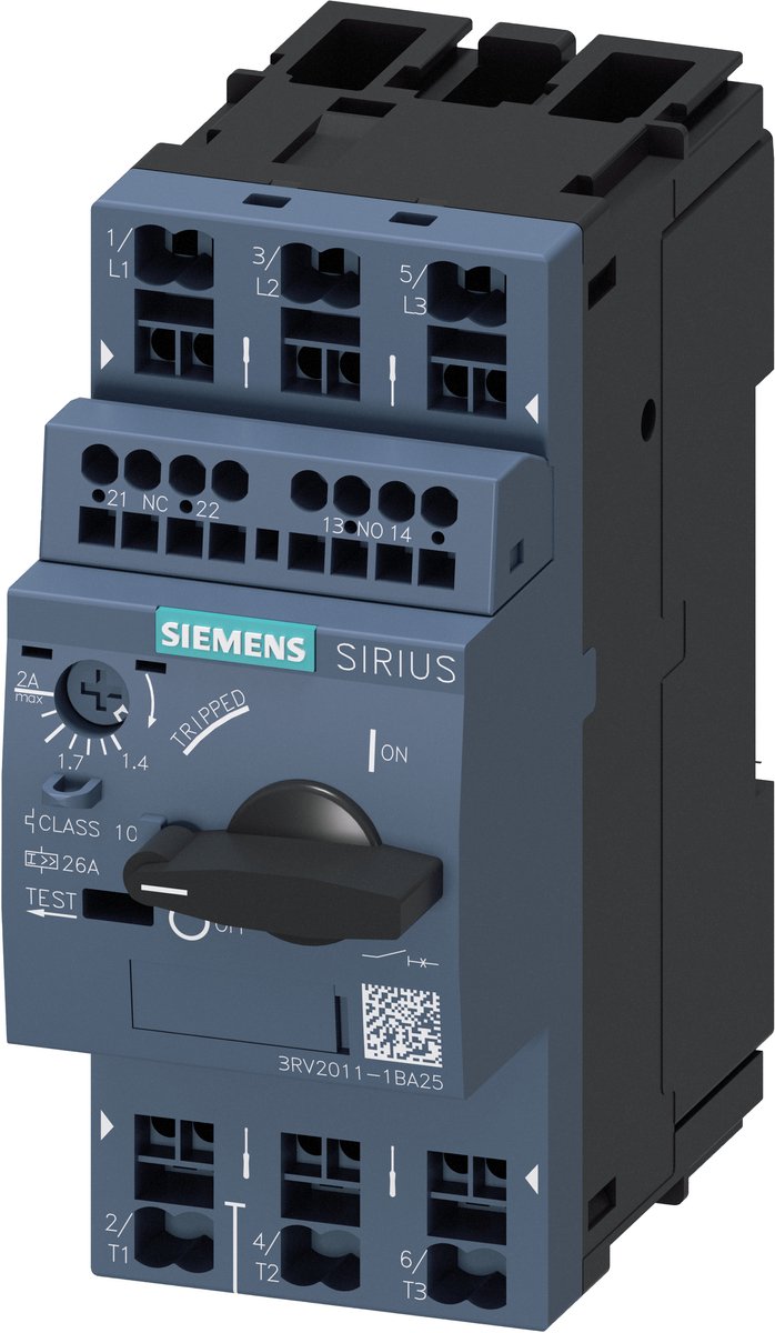 Disjoncteur Siemens 3RV2011-1BA25 1 pc(s)