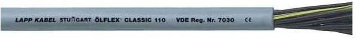 LAPP ÖLFLEX® CLASSIC 110 Câble de commande 5 G 1.5 mm² gris 1119305/100 100 m