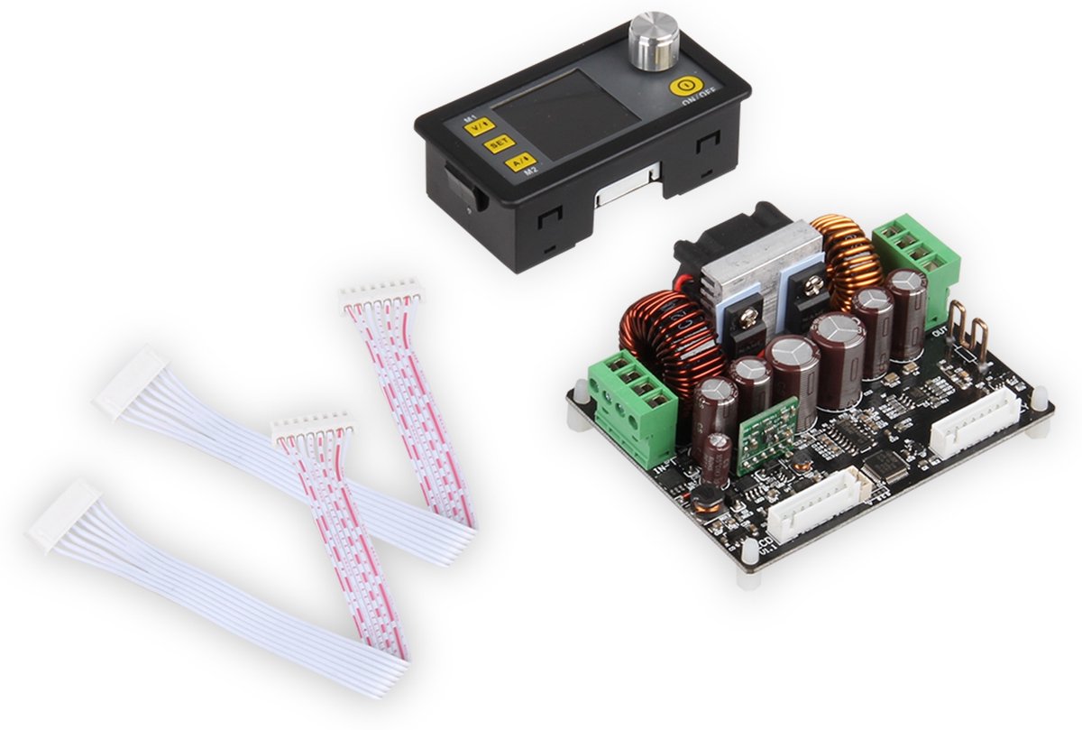Alimentation de laboratoire avec régulateur de tension Joy-it JT-DPH5005 0 - 50 0 - 5 A 250 W borne à vis télécommandable, programmable, construction étroite