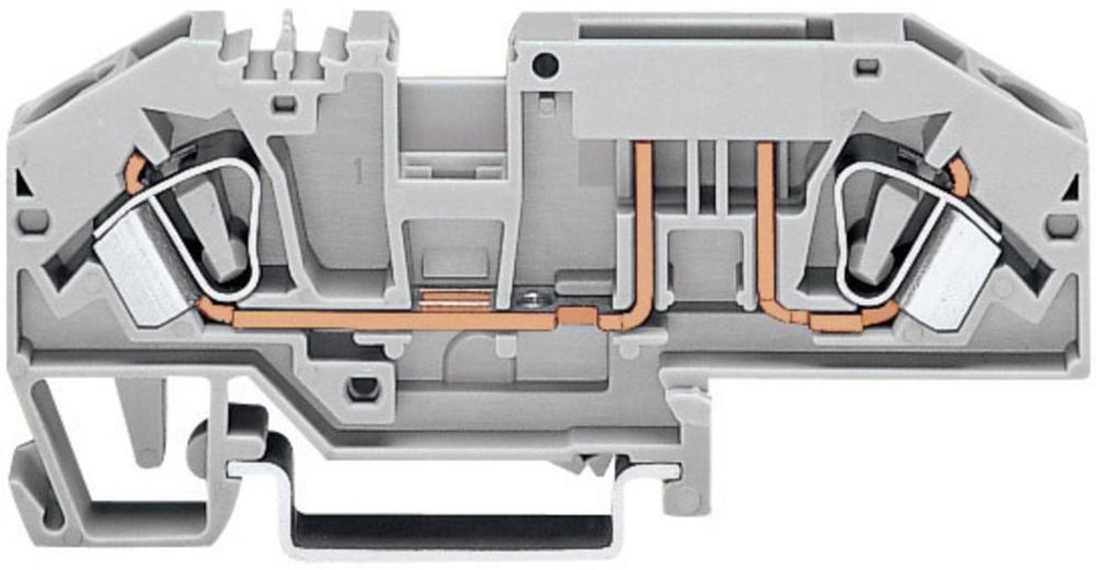Bloc de jonction à fusibles WAGO 282-698/281-413 ressort de traction 1 pc(s)