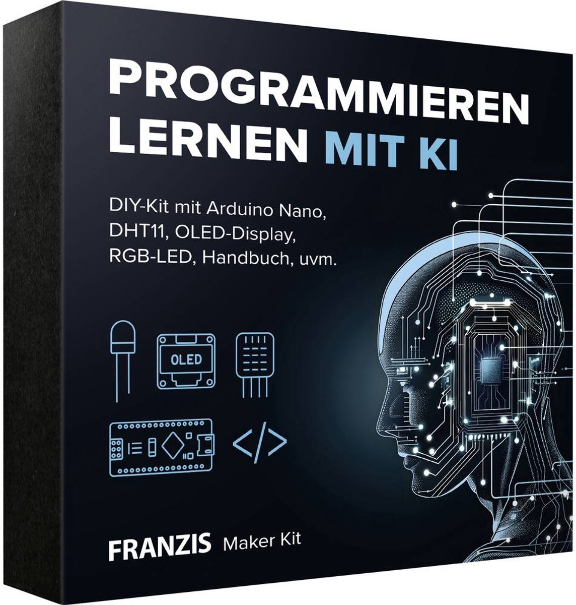 FRANZIS 67236 expérimentation, soudure, programmation, électronique, apprentissage & école Kit à monter à partir de 14 ans Box