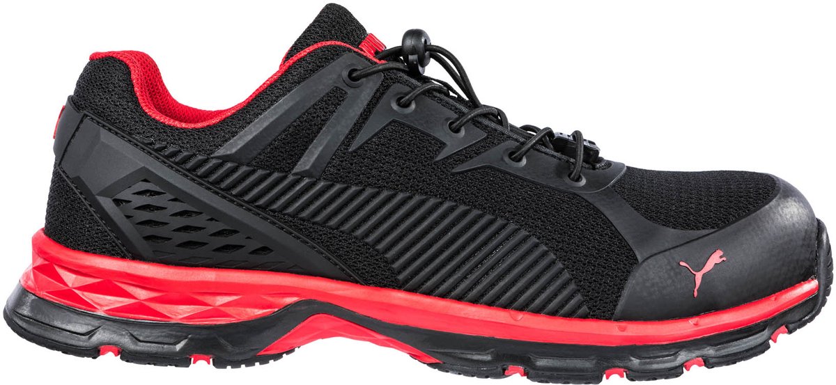 PUMA FUSE MOTION 2.0 RED LOW 643890-43 antistatique (ESD) Chaussures de sécurité S1P Pointure (EU): 43 noir, rouge 1 pc(s)