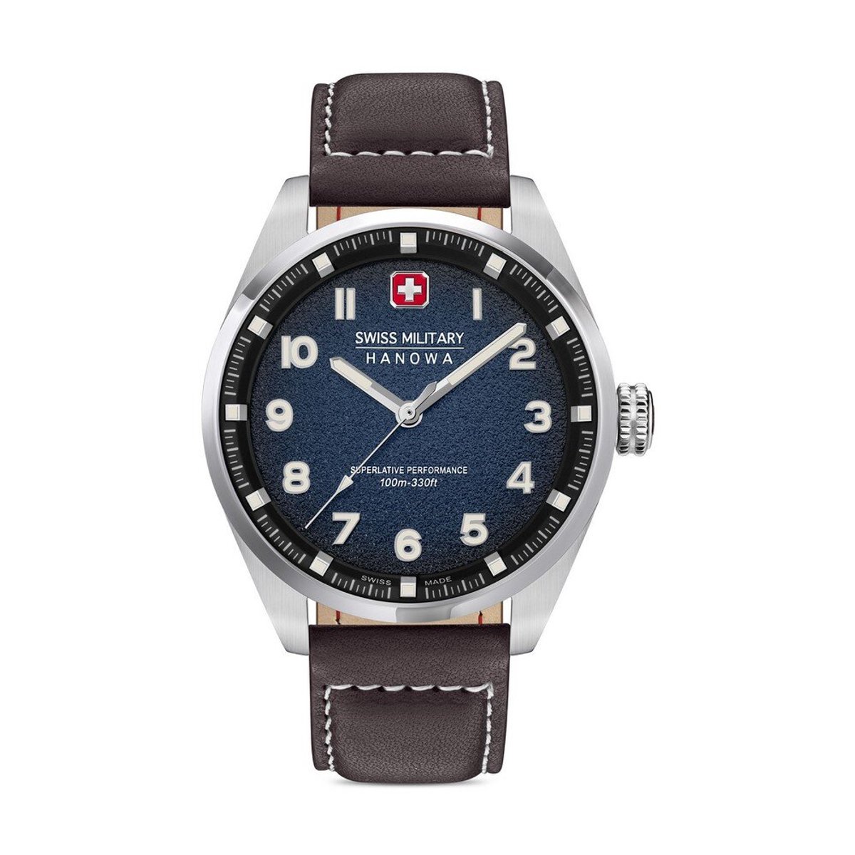 Swiss Military Hanowa SMWGA0001502 Herrenuhr Greyhound 42mm 10ATM