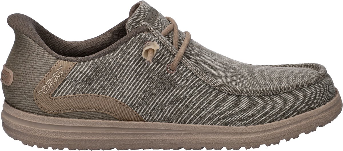 Skechers Slip-Ins: Melson – Coronado, beige Herren-Sneaker 43