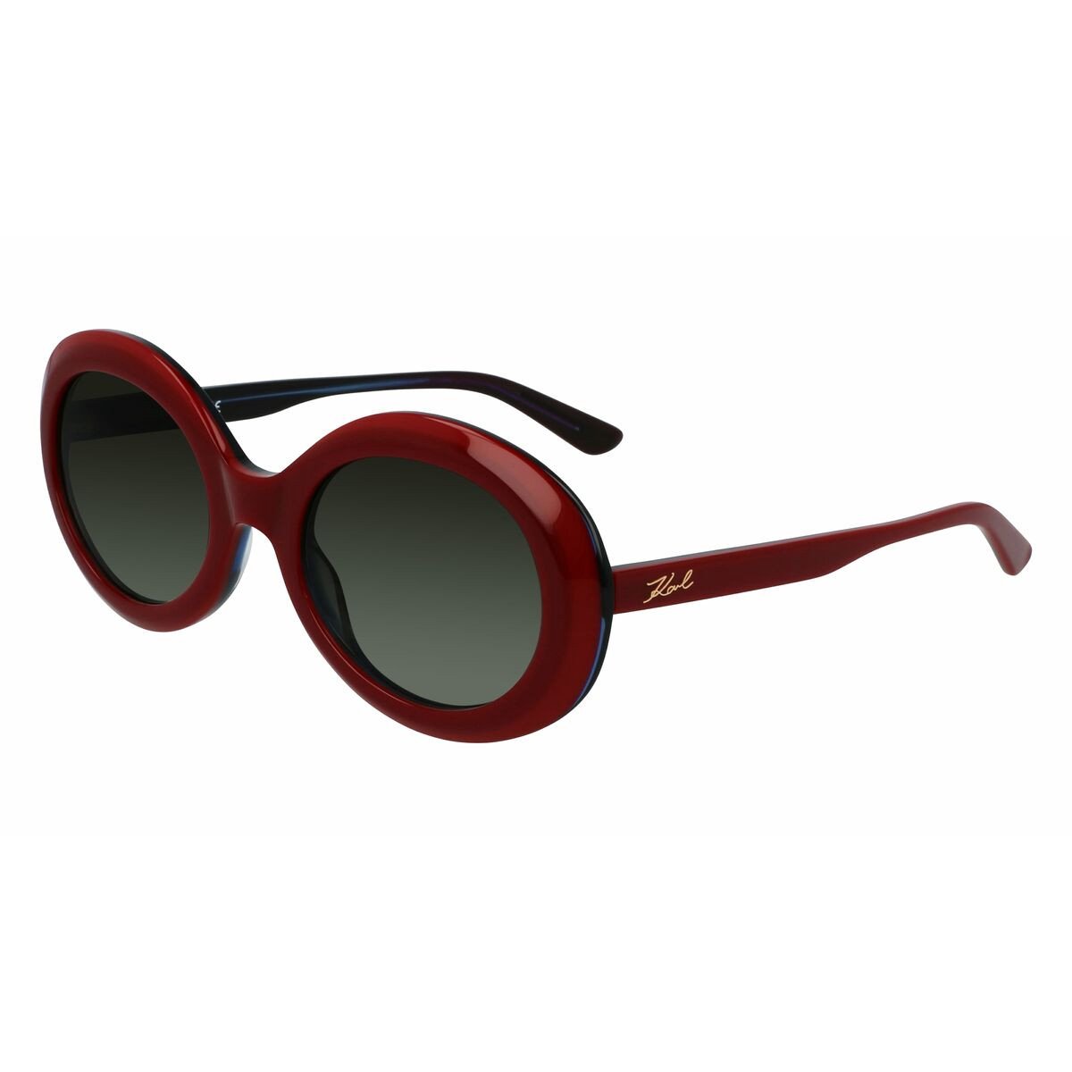 Karl Lagerfeld Unisex Sonnenbrille 616 Kl6058s Red/53-21-140 brown