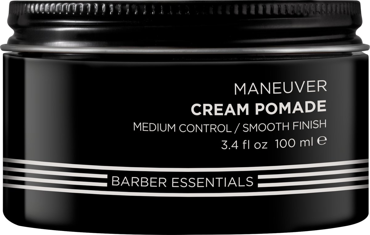 Redken Brews Maneuver Cream Pomade (Mittlerer Halt / Glattes Finish) 100ml/3.4oz