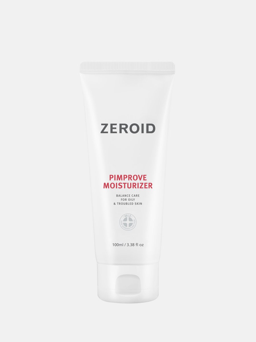 Zeroid Pimpleprove Feuchtigkeitscreme 100ml gray