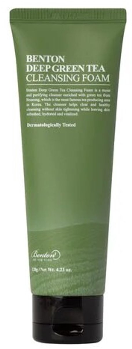 Tiefgrüner Tee Reinigungsschaum, 120G(4.23Oz) gray