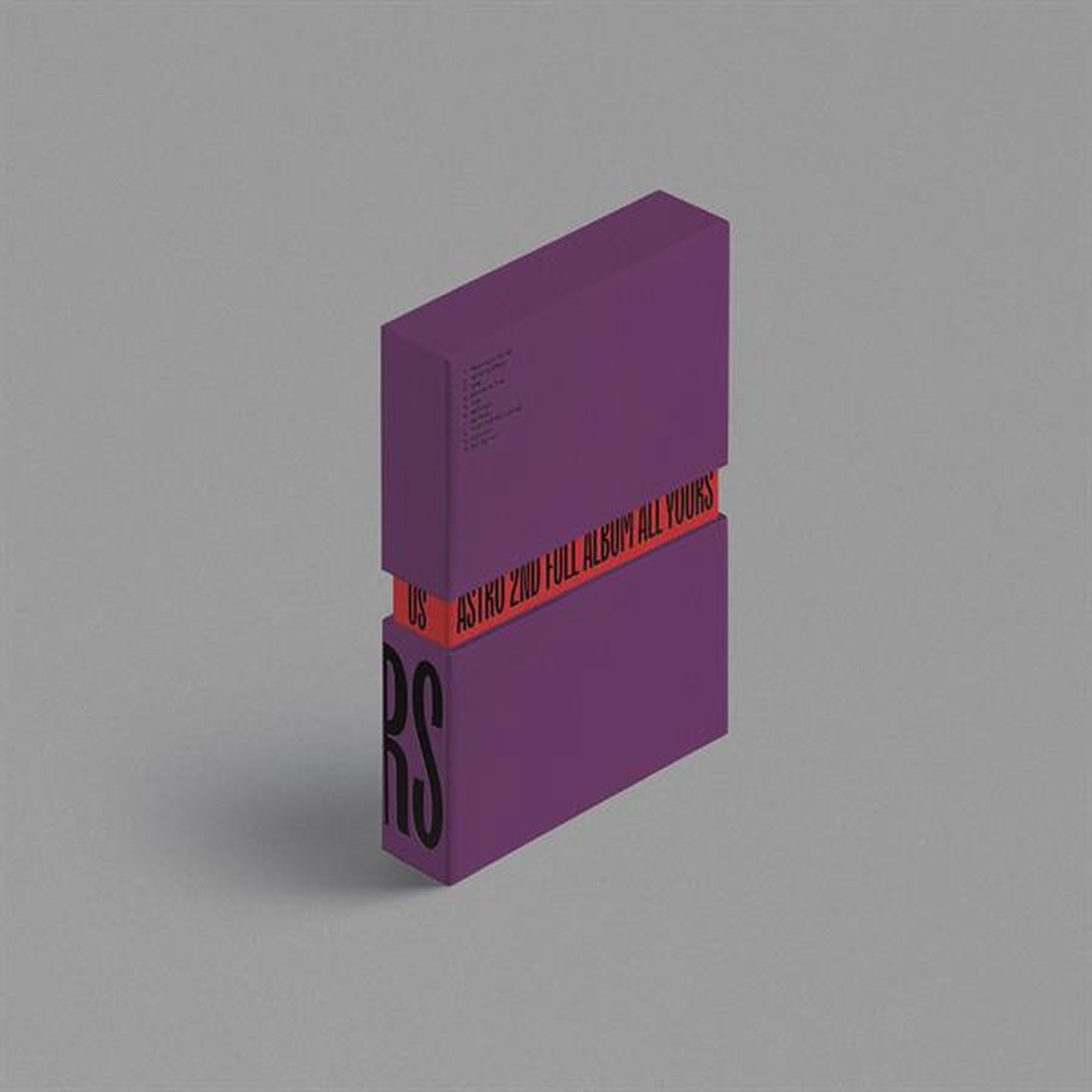 ASTRO – All Yours / 2. Album (ME Ver. / SIE Ver. / US-Ver.) US(PURPLE)_NO POSTER white