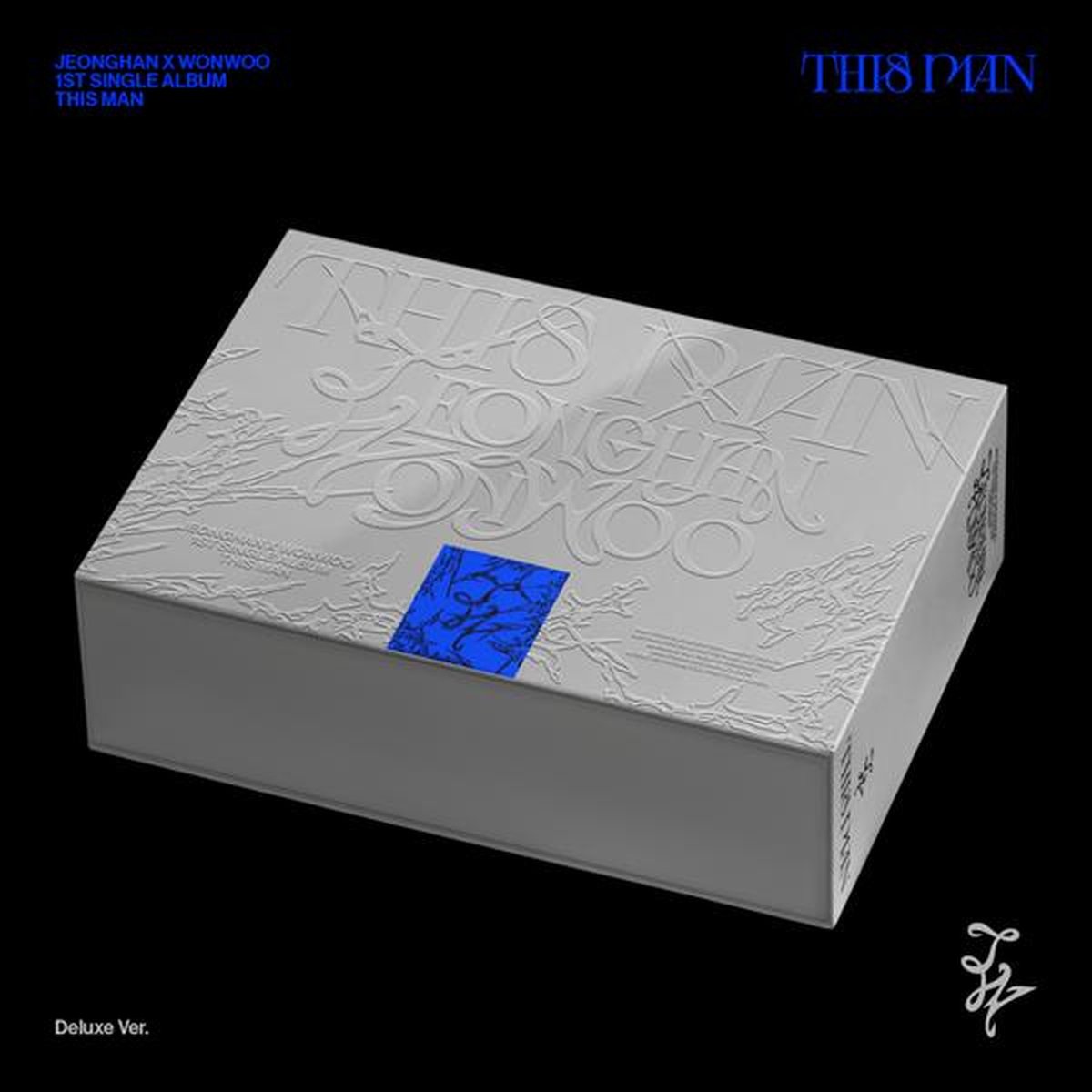 JEONGHAN X WONWOO (SIEBZEHN) - 1. Single-Album „THIS MAN“ Deluxe Ver. 1PCS gray