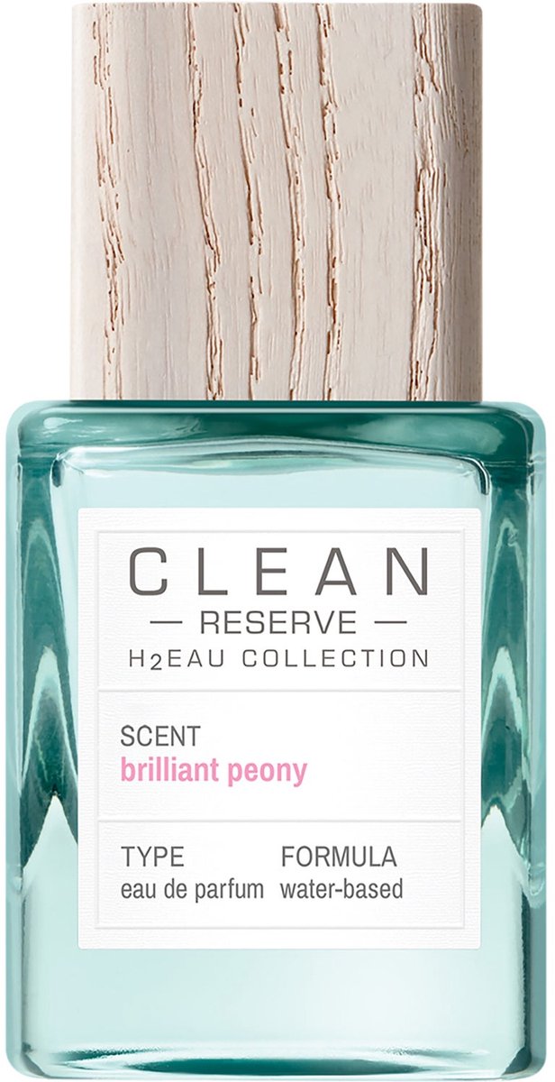 Clean, H2Eau Brilliant Peony, Eau De Parfum, Unisex, 100 ml