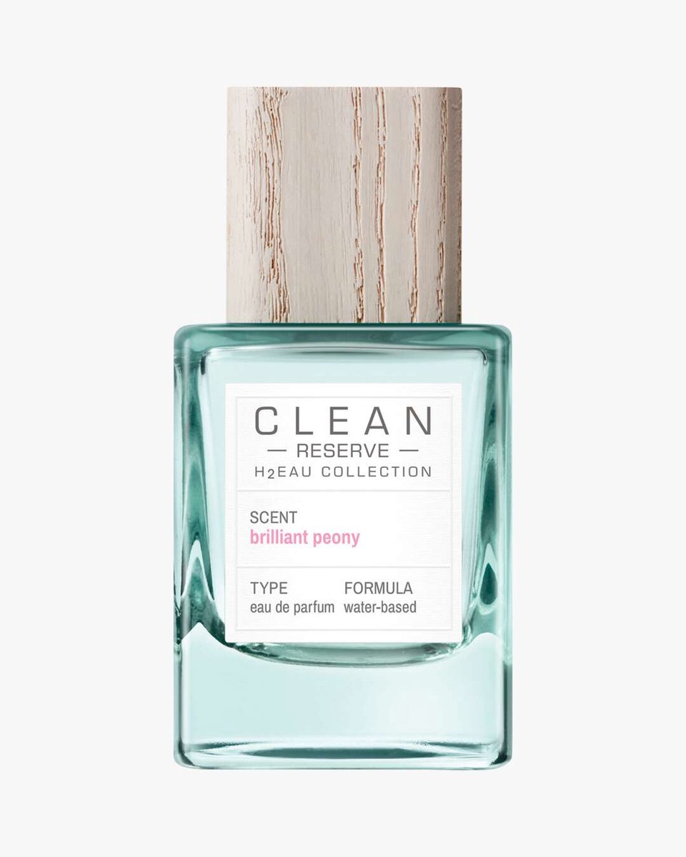 Clean, H2Eau Brilliant Peony, Eau De Parfum, Unisex, 50 ml