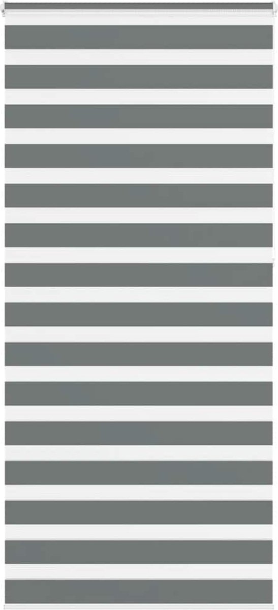 Jalousie Zebra, Dunkelgrau, Stoffbreite 95,9 cm, Polyester