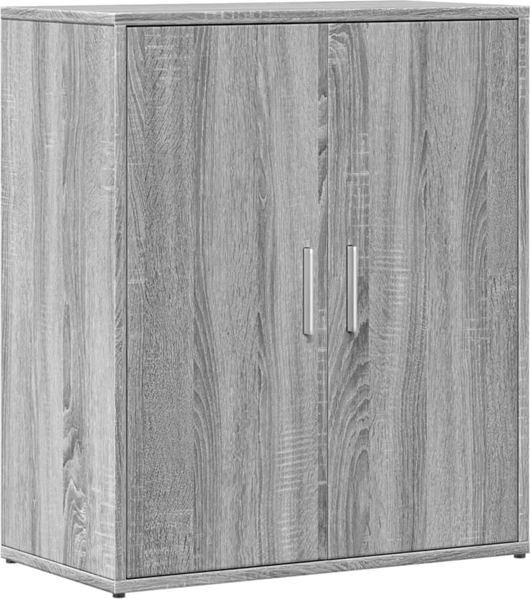 Vidaxl Schrank, Sonoma Eiche Grau, 60x31x70 cm, Holzwerkstoff