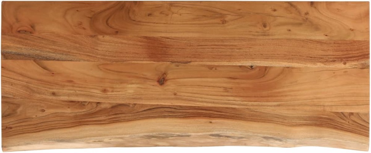 Vidaxl Tischplatte, 100X40X2,5cm, Akazienholz, Natürliche Kante