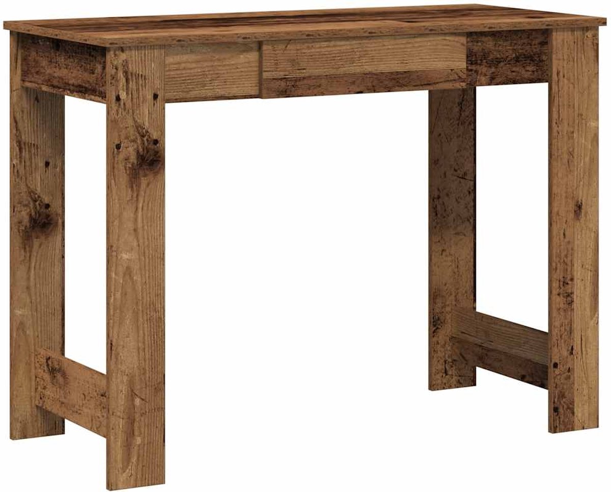 Schreibtisch, Altes Holz, 100x45x75 cm, Holzwerkstoff
