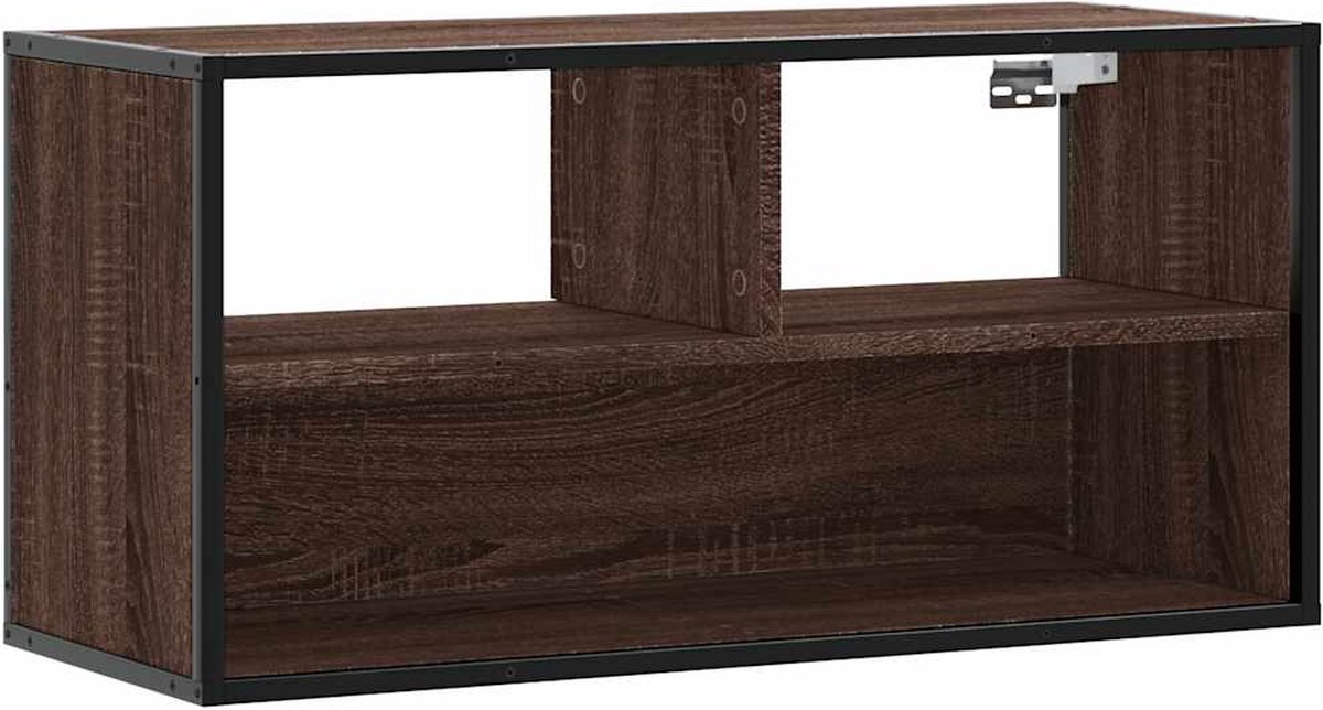 TV-Schrank, Braun Eiche, 80x31x39,5 cm