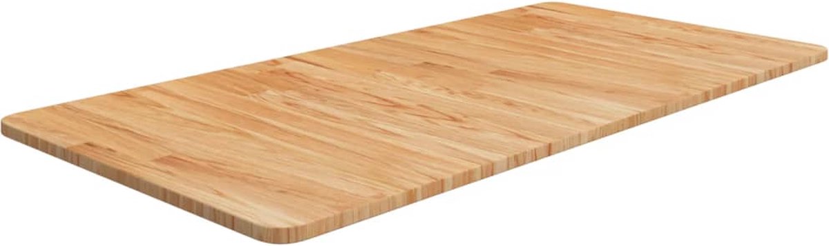 Vidaxl Badezimmerplatte, Hellbraun, 100X50X1,5 Cm, Massivholz