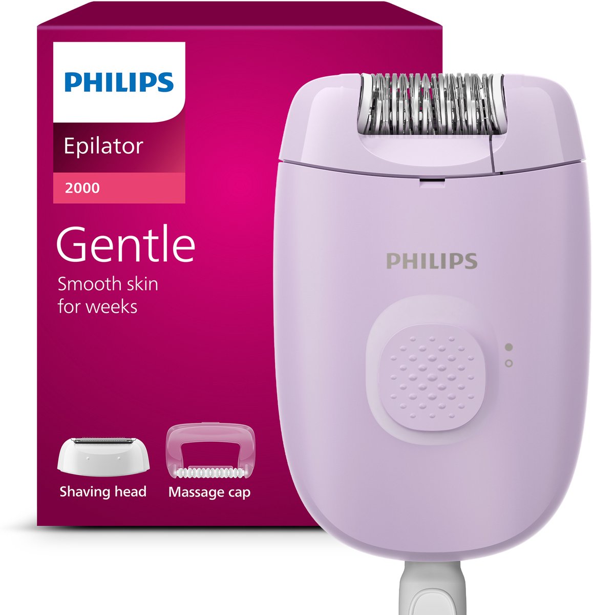 Epilierer Serie 2000 BRE237/00 lila