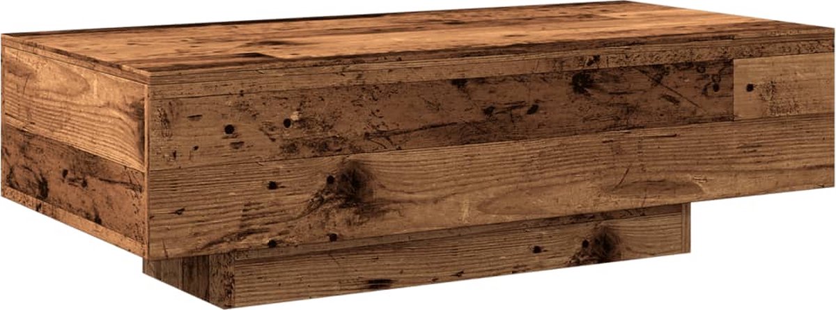 Vidaxl Couchtisch, Altes Holz, 100X49,5X31 Cm