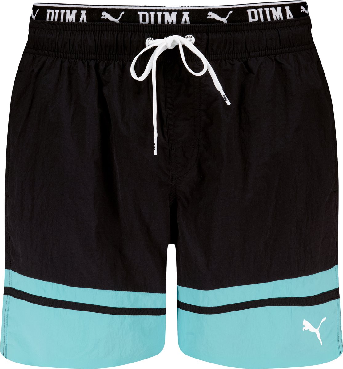 Puma SWIM COLOUR BLOCK Herren Badehose schwarz 93884403 r S black