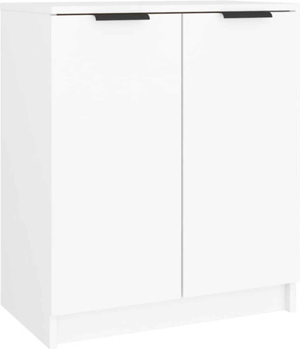 Vidaxl Schuhschrank, Weiß, 59X35X70 Cm, Holzwerkstoff