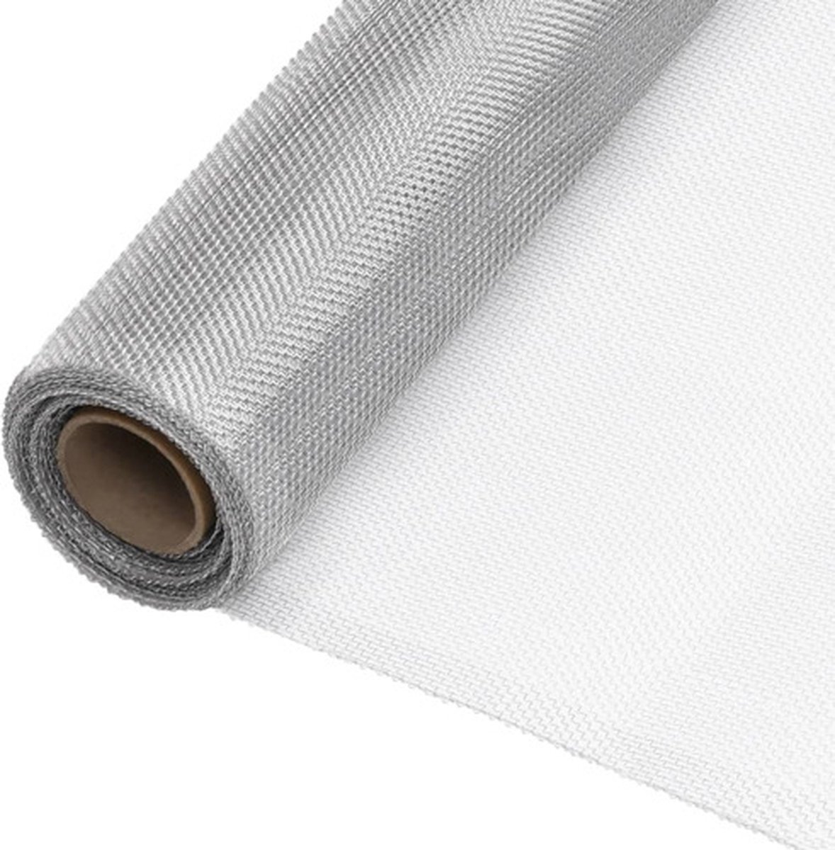Aluminiumnetz, 60 x 500 cm, Silber