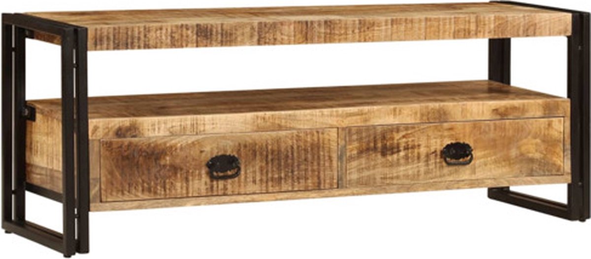 Vidaxl TV-Schrank, 120x35x45 cm, Massivholz Mango