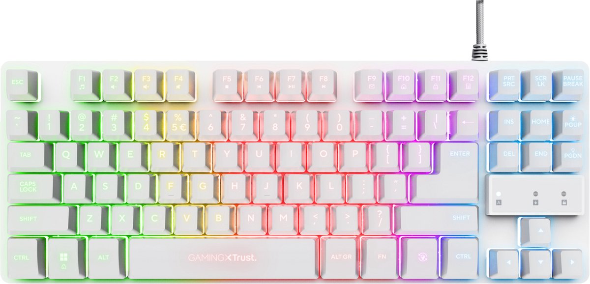 GXT 833 THADO TKL KEYBOARD Weiß weiß