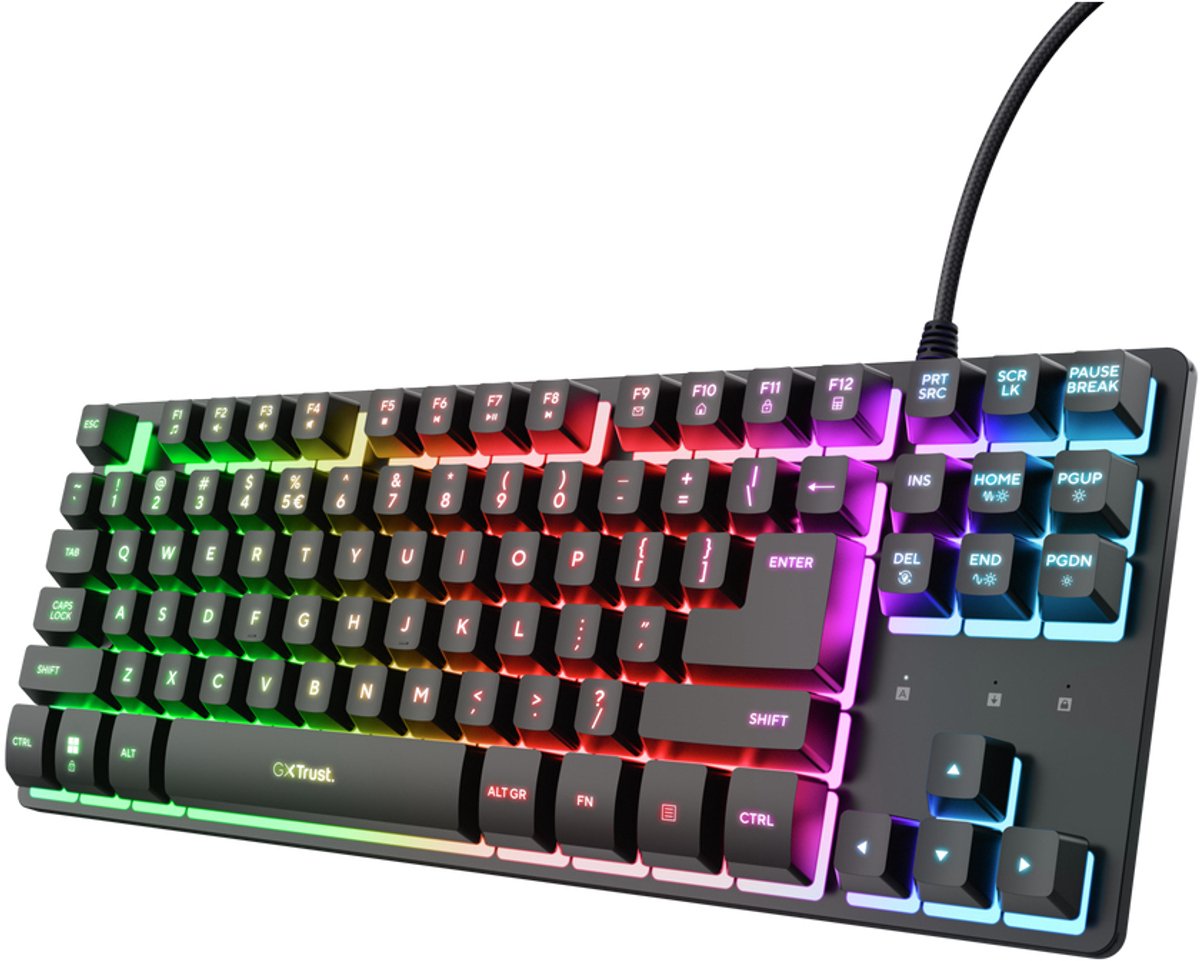 GXT 833 Thado TKL Beleuchtete Tastatur Schwarz schwarz