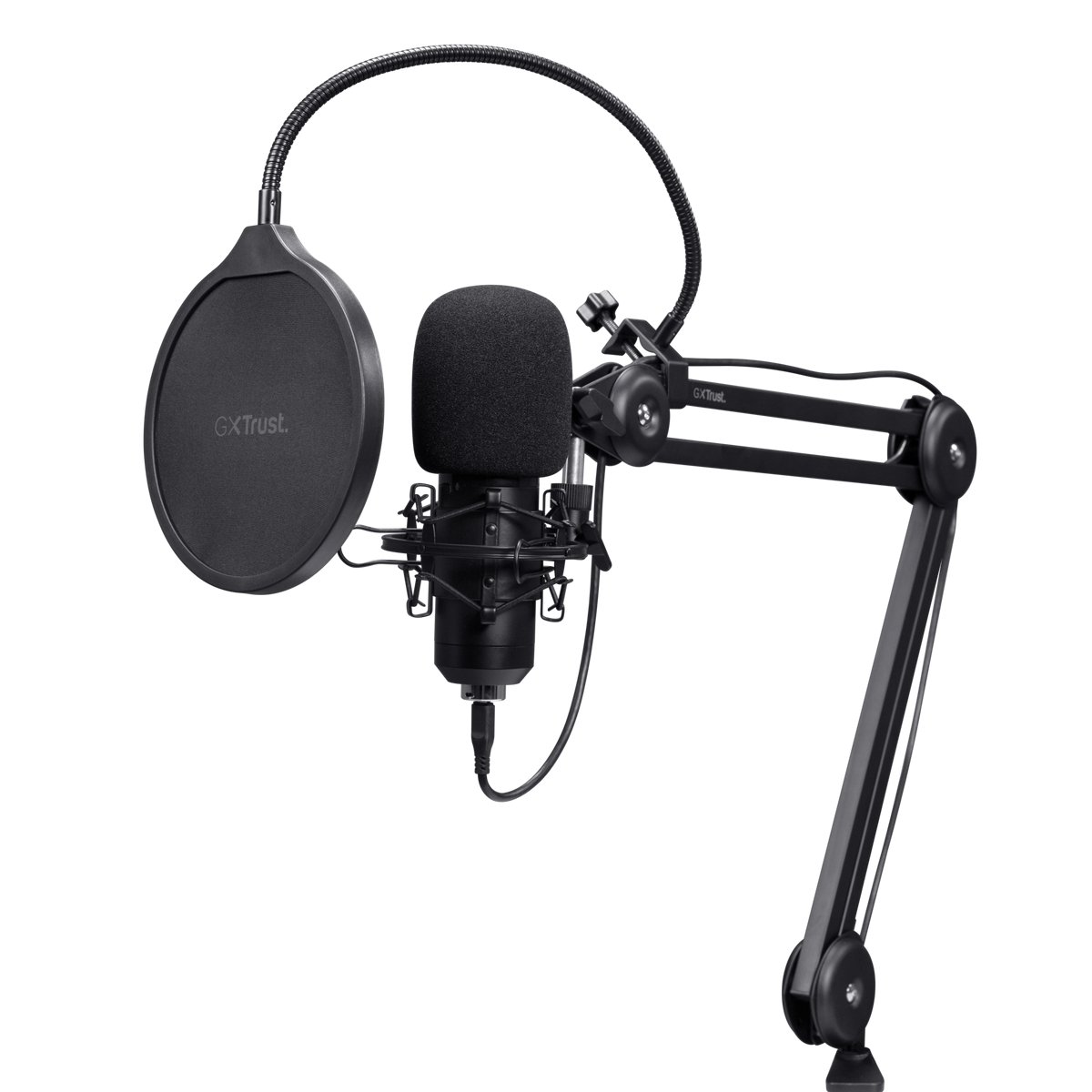 Streaming-Mikrofon mit verstellbarem Arm GXT 270 Emita II+ schwarz