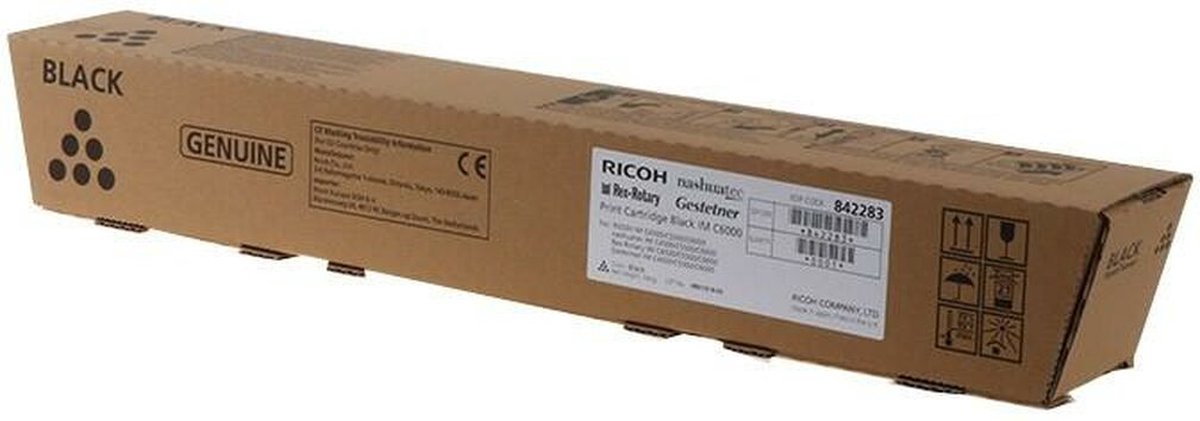 Ricoh 842283 cartucho de tóner 1 pieza(s) Original Negro