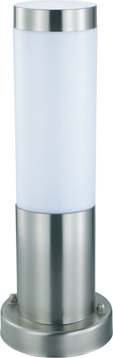 Borne Defne-3 inoxydable 60W (Eq. 12W FLC et 8W LED) Dim. 325x76mm silber
