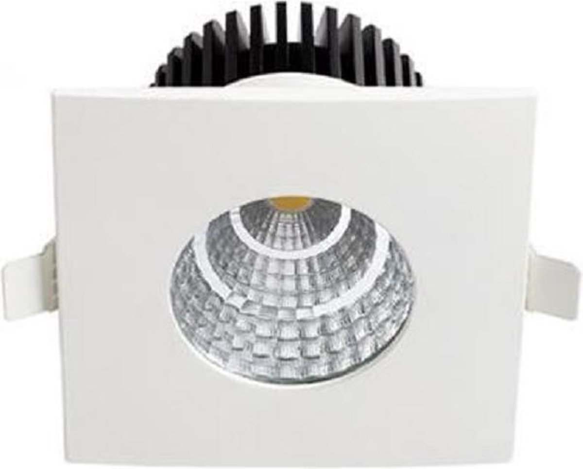 LED Einbauspot 6W quadratisch fest wasserdicht IP65 weiß