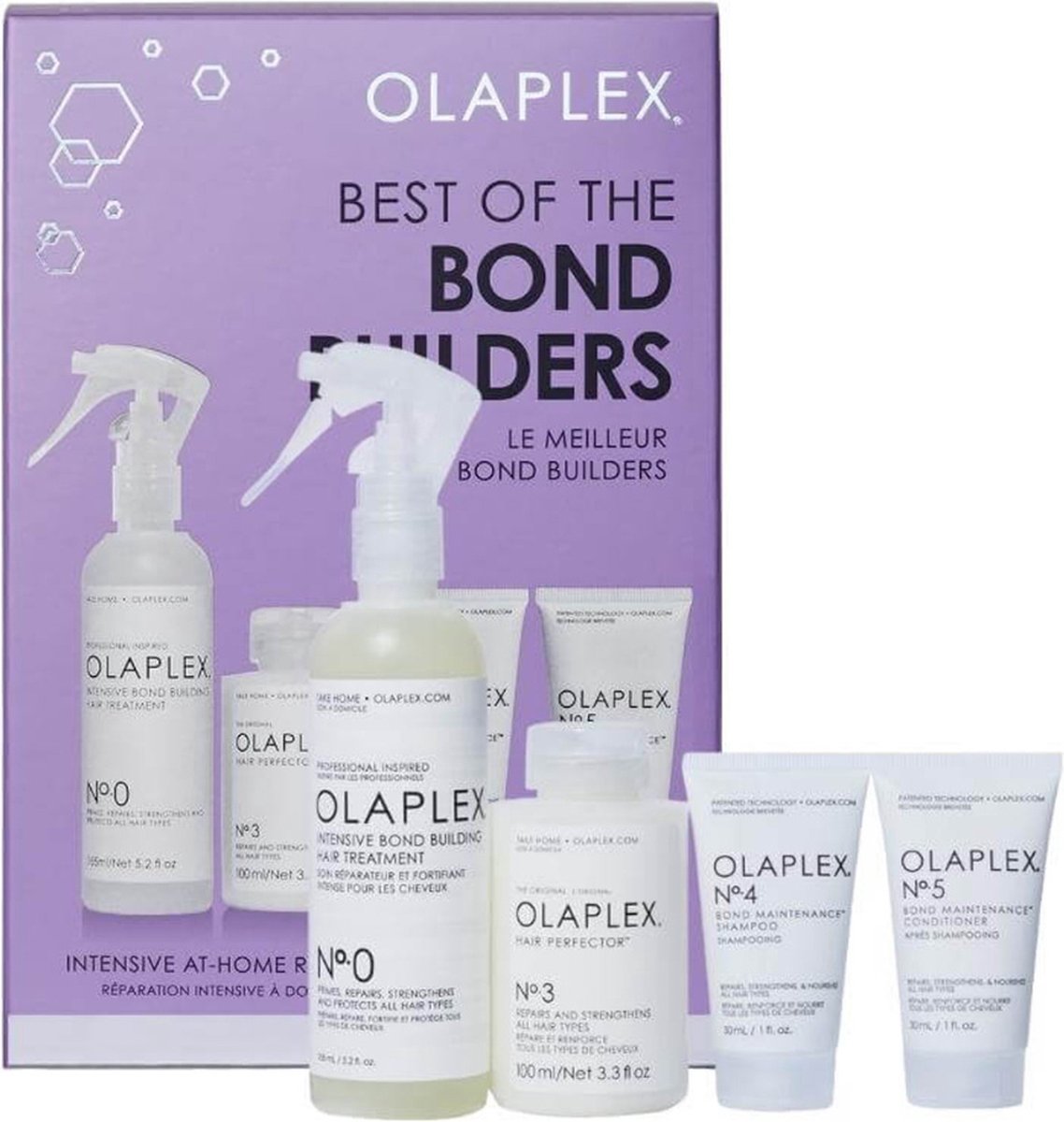 OLAPLEX Best Of The Bond Builders Pack 4 pcs white