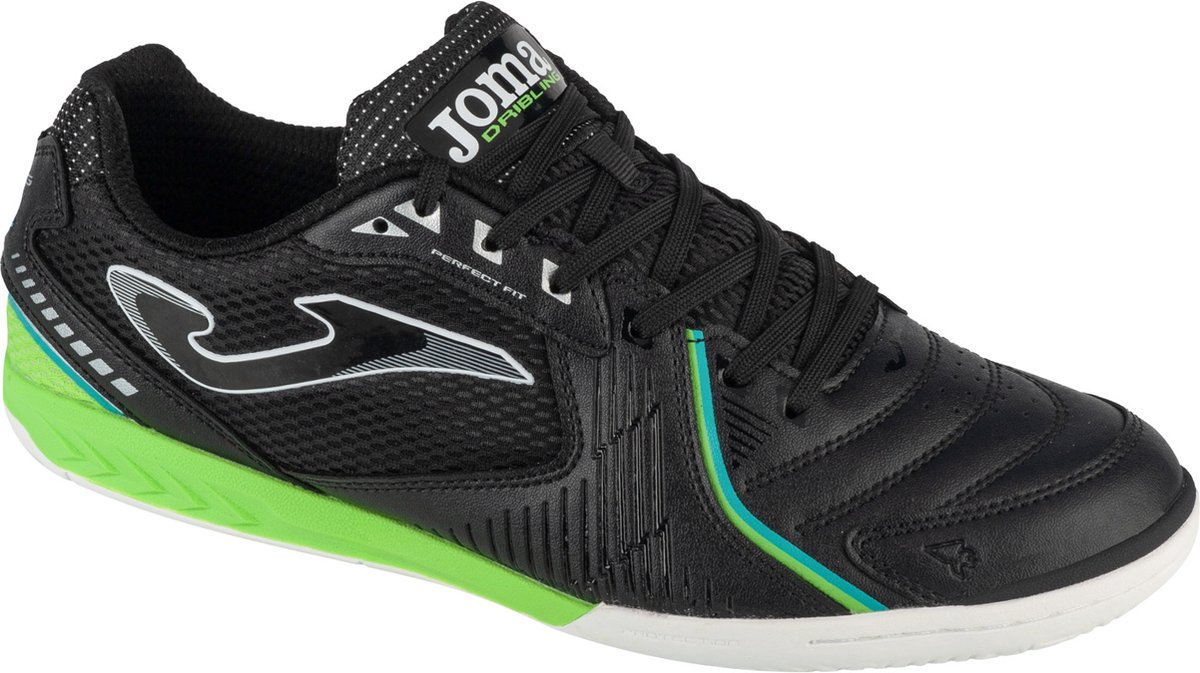 Joma Dribling 25 DRIS IN, Herren schwarze Hallenfußballschuhe 43 schwarz