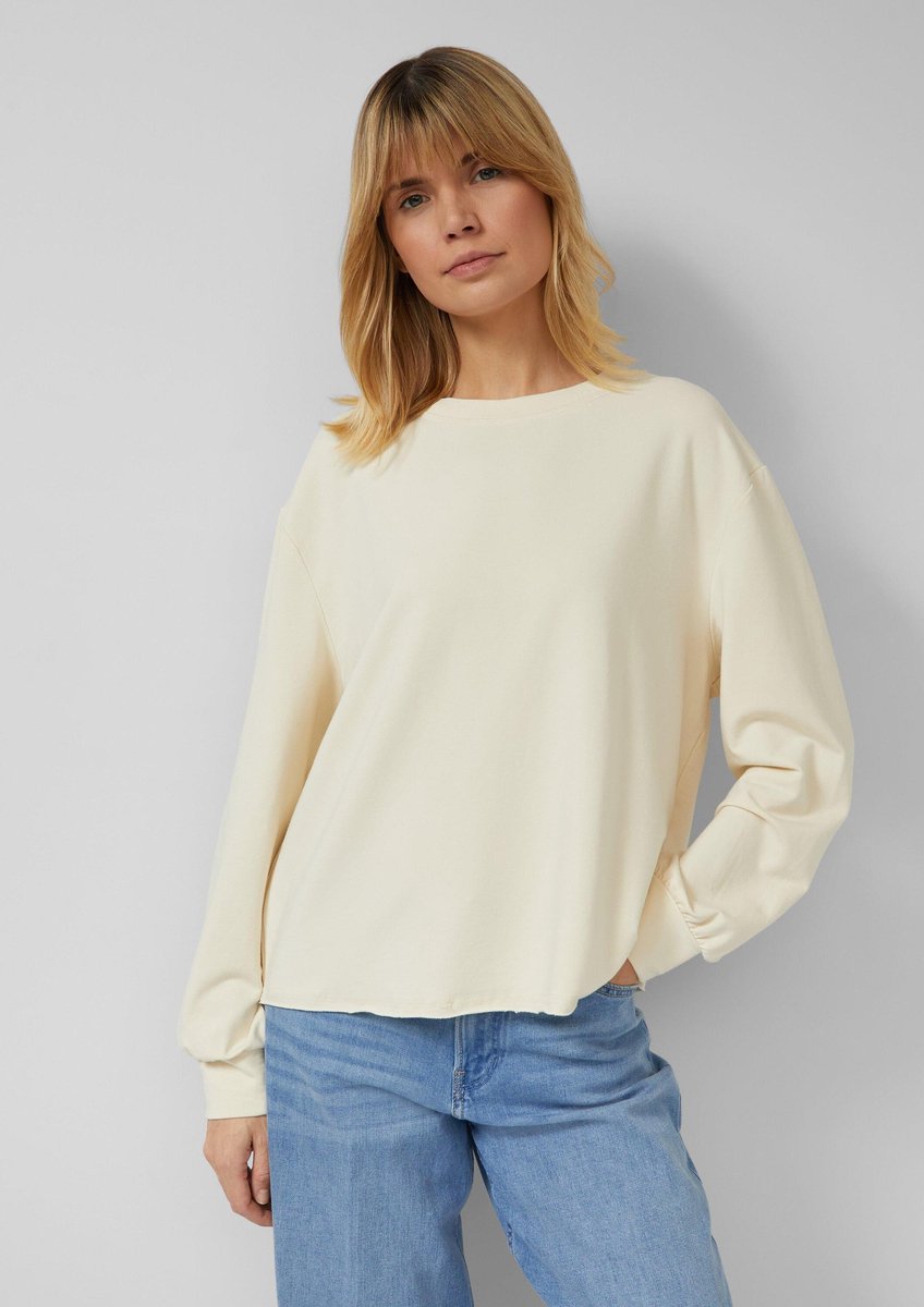 Damen Sweatshirt mit weichem Druckdetail, lockerer Schnitt s.Oliver