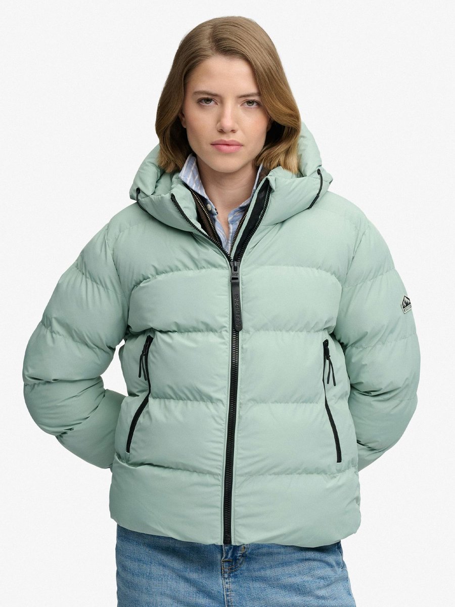 Daunenjacke  mit Kapuze, Damen Superdry Sports