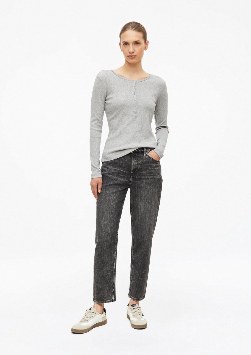 Hochtaillierte Tapered Leg Jeans elastisch Damen s.Oliver Mom