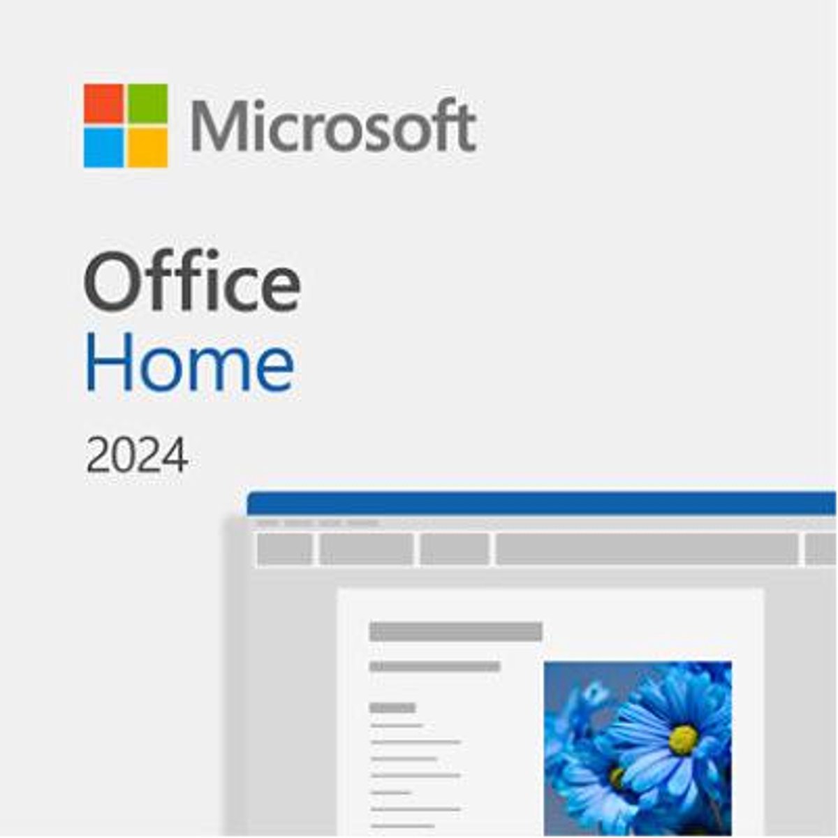 Microsoft Office Home 2024 Italian Eurozone Medialess EP2-06856