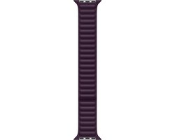 Apple origineel Leather Link Apple Watch M/L 44mm / 45mm / 46mm / 49mm Dark Cherry - ML7X3ZM/A