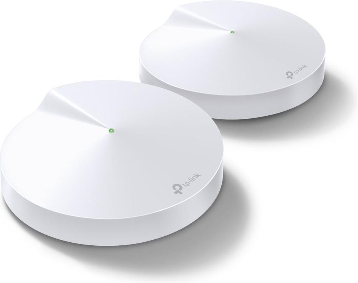 TP-Link Deco M5 (2-Pack) Doble banda (2,4 GHz / 5 GHz) Wi-Fi 5 (802.11ac) Blanco Interno