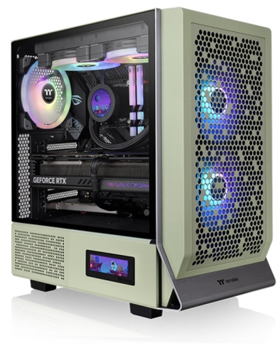 Thermaltake Ceres 300 TG ARGB | Chasis Mid Tower | Matcha Green