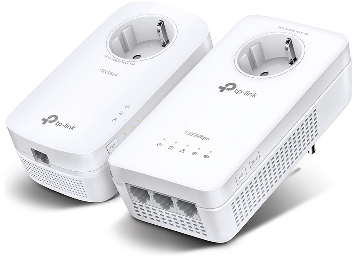 TP-Link TL-WPA8631P KIT adaptador de red PowerLine 300 Mbit/s Ethernet Wifi Blanco 2 pieza(s)