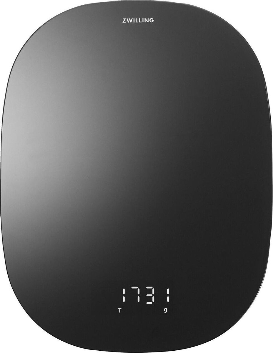 ZWILLING 53011-053-0 báscula de cocina Negro Ovalado Báscula electrónica de cocina