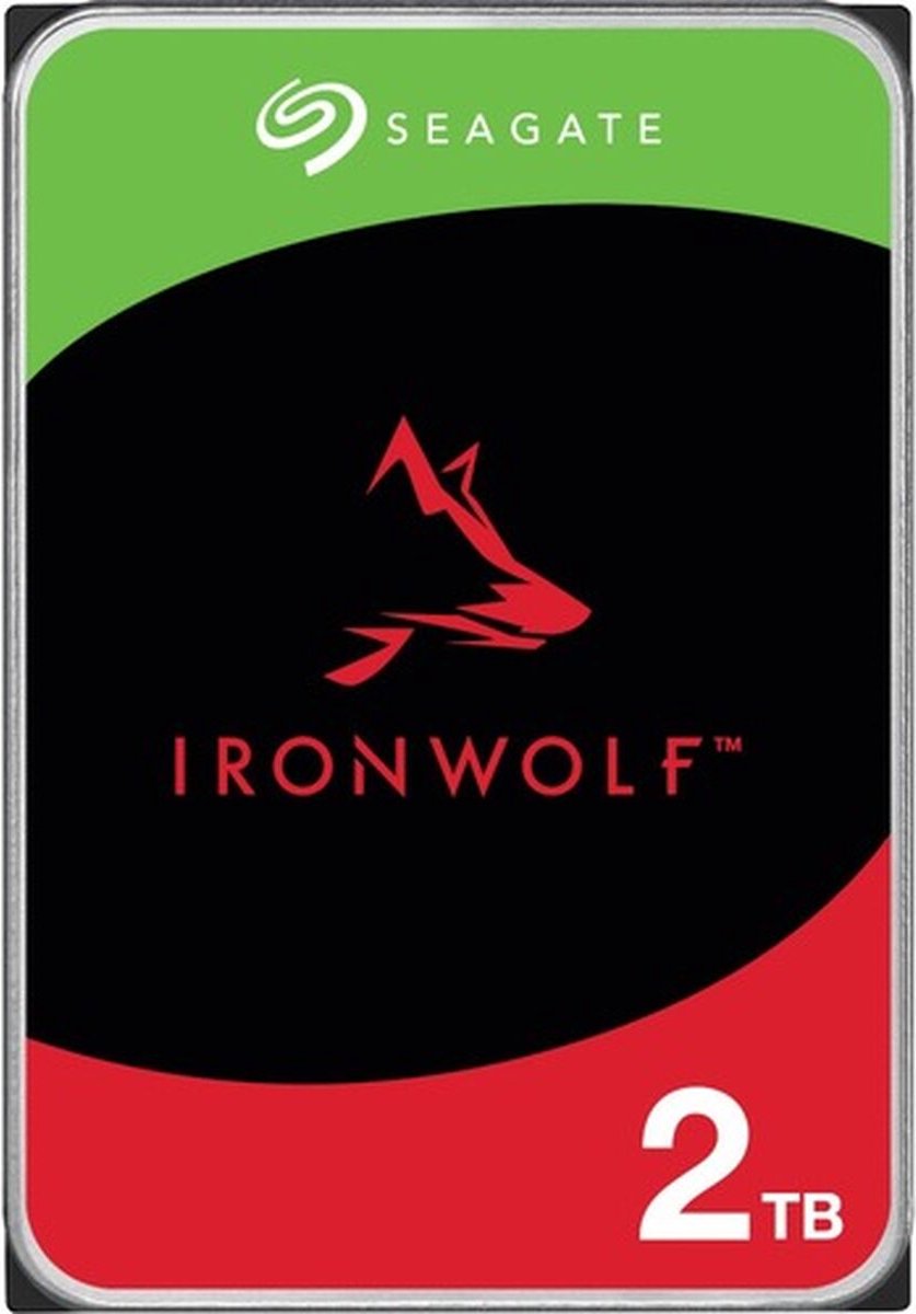 Seagate IronWolf ST2000VN003 disco duro interno 2 TB 5400 RPM 256 MB 3.5" Serial ATA III