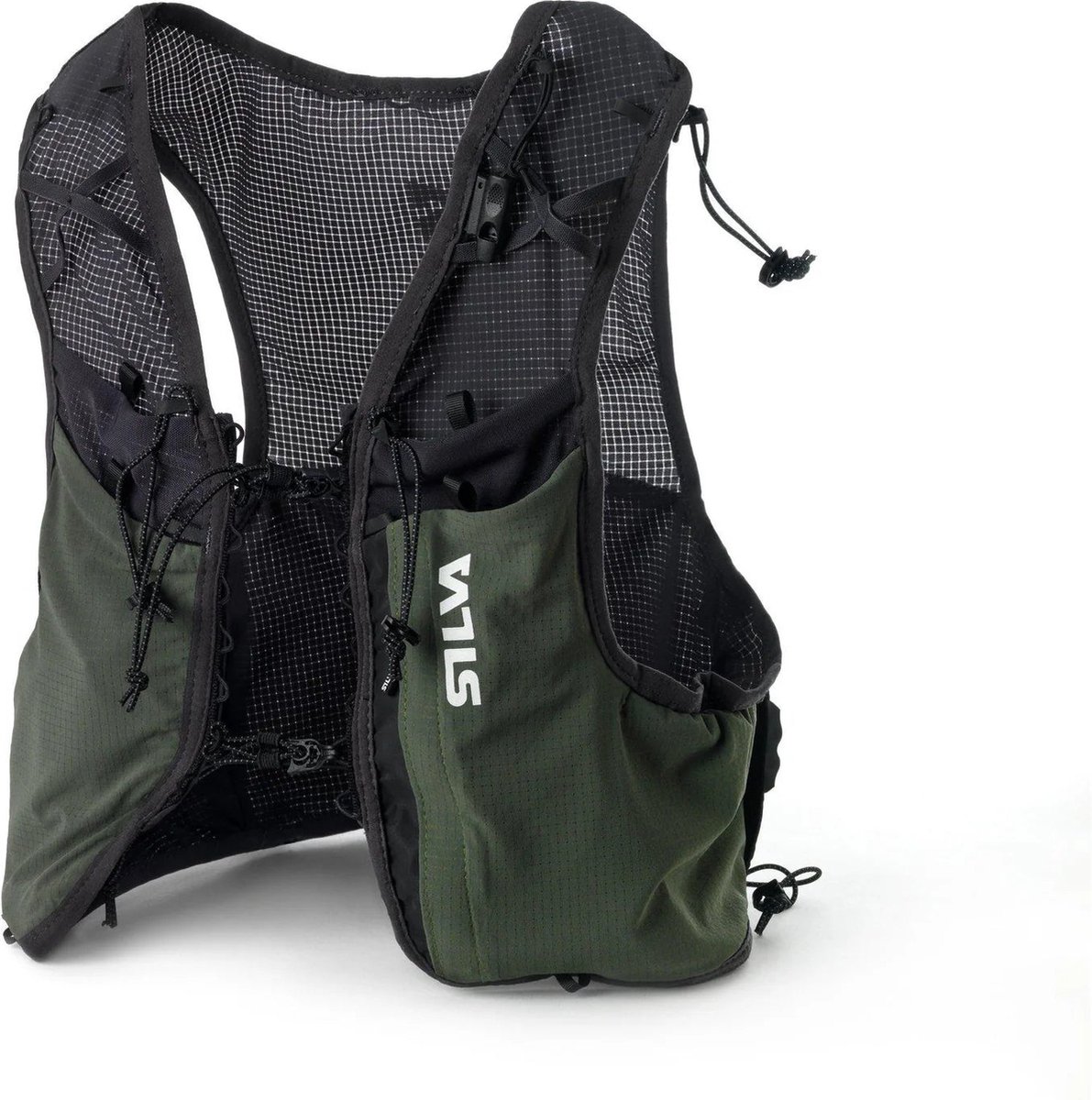 Gilet Silva Strive Fly T.M Vert - Sac à dos léger pour la course, taille S
